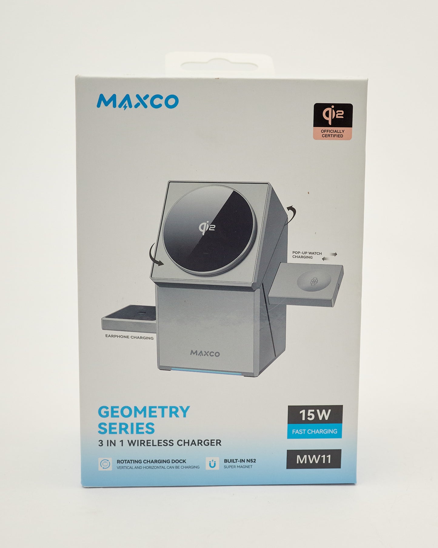 Maxco Geometry Series 3 in 1 Wireless Charger