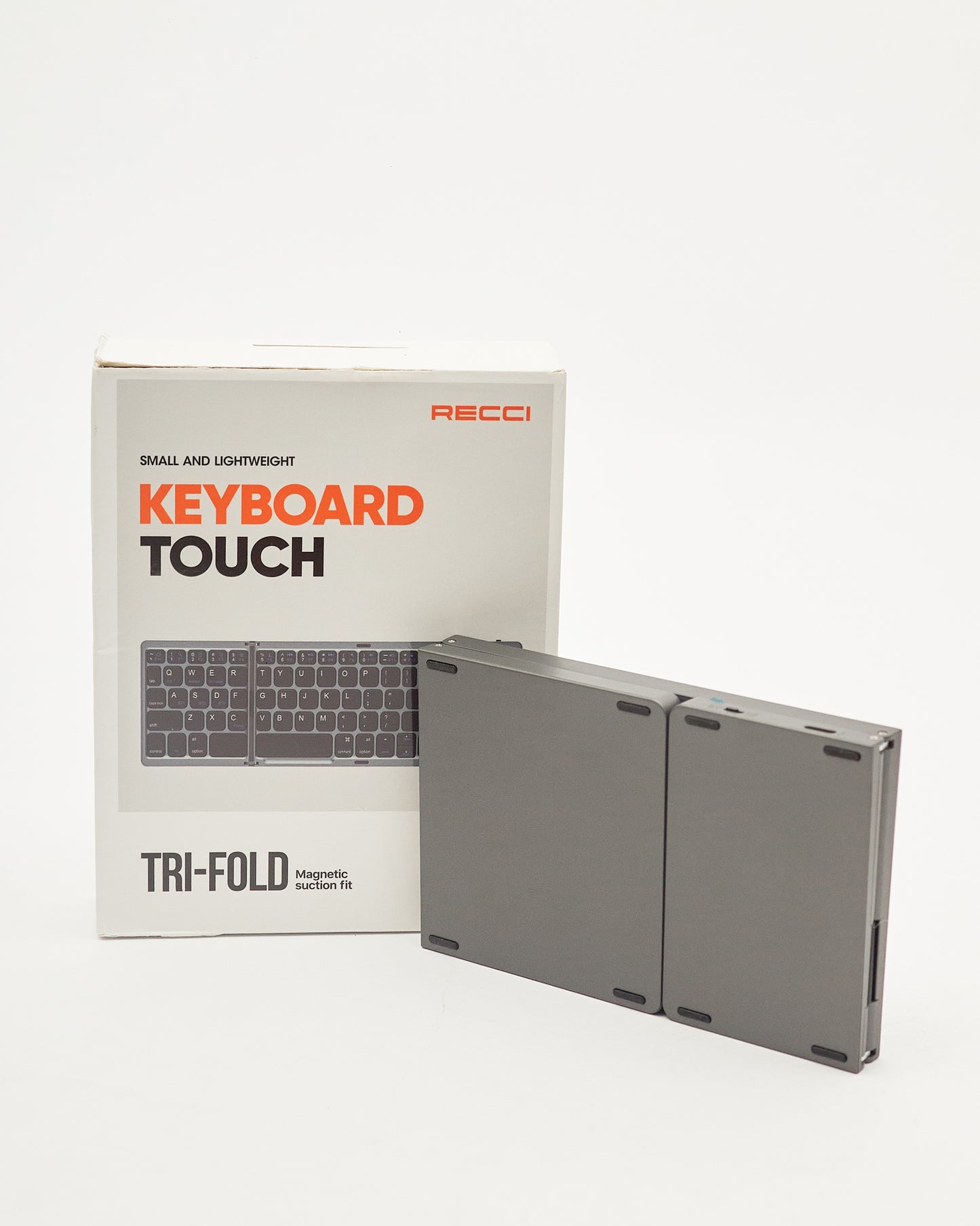 Recci Tri-Fold Wireless Keyboard with Touchpad