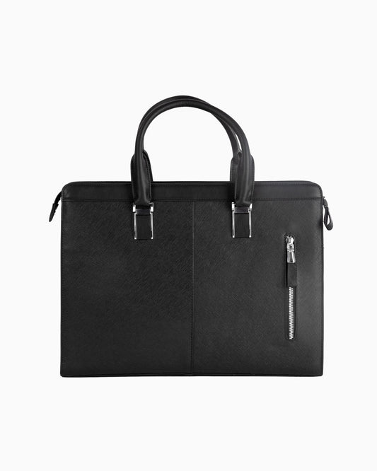 Carl leather business bag