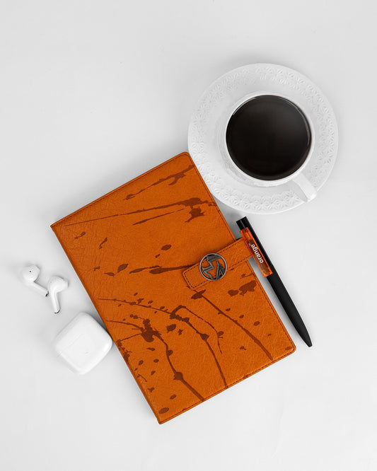 Splash Leather Notebook